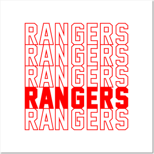 RANGERS Posters and Art